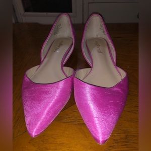 J. McLauglin fuchsia flats